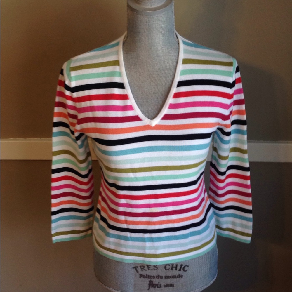 The limited stripped sweater